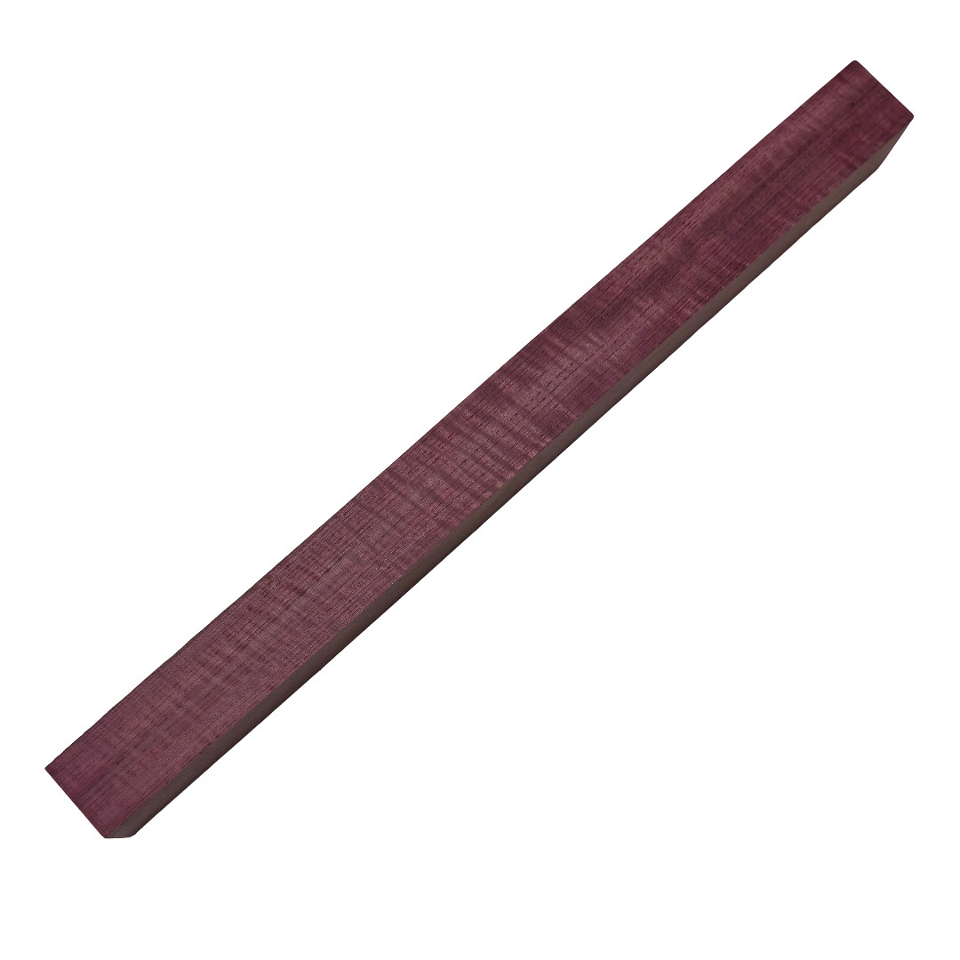 Flame Purpleheart Square Turning Wood Blanks- Various Sizes- Free US Shipping
