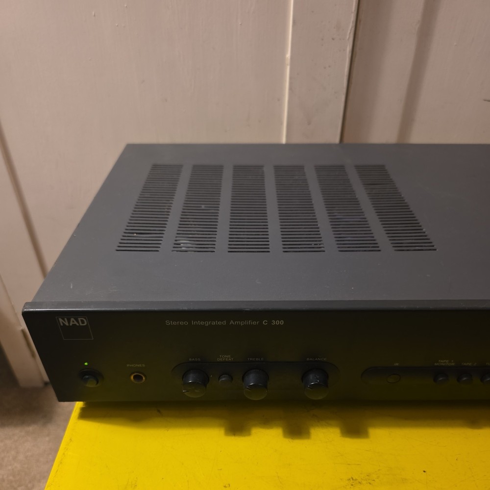 NAD C300 Stereo Integrated Amplifier.