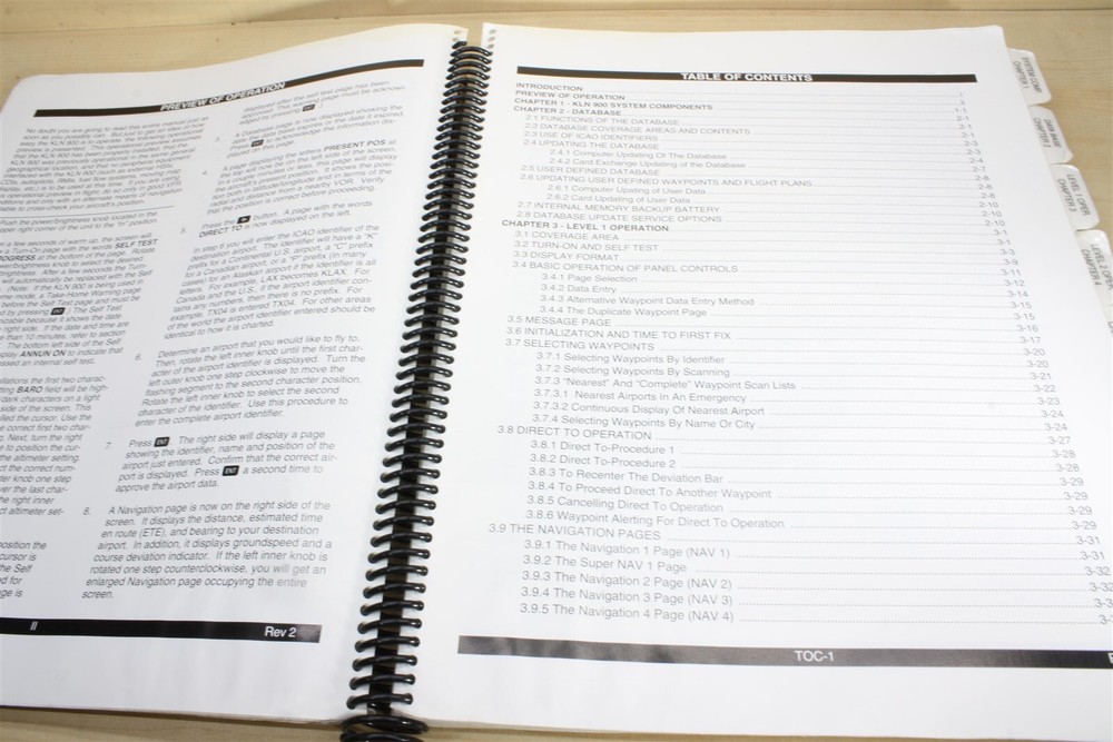 King KLN-900 Pilot's Guide Manual