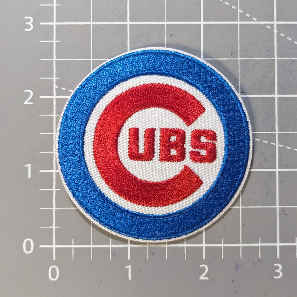 Chicago Cubs Patch MLB Baseball Cubbies Embroidered Iron On 3"