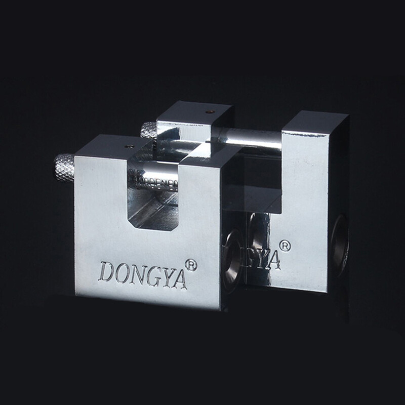 Rectangular Anti-theft Padlock Heavy Duty Padlock Security Garage Shackle Lock