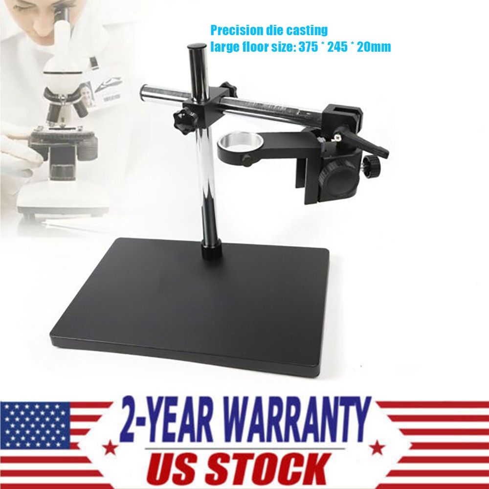 Adjustable Heavy-Duty Microscope Boom Stand with Multi-Axis Rotation