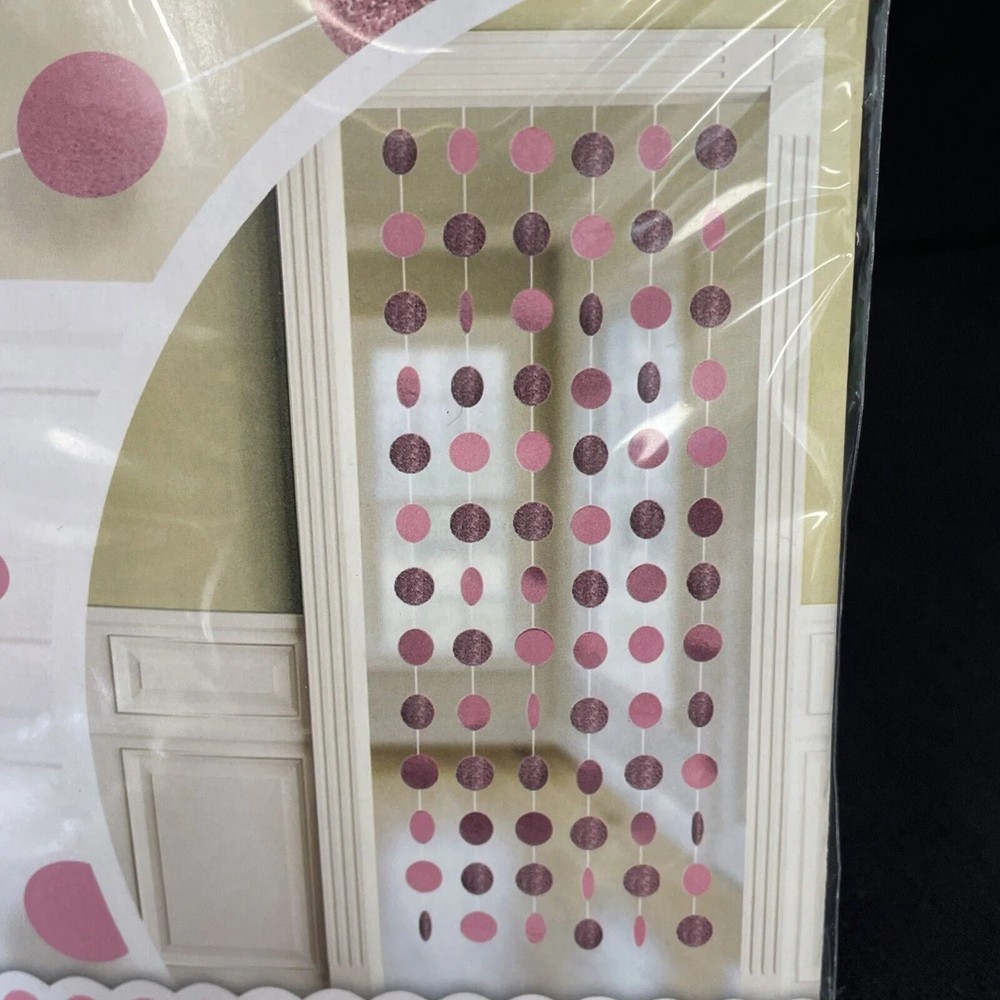 6 Dot Garlands - Pink