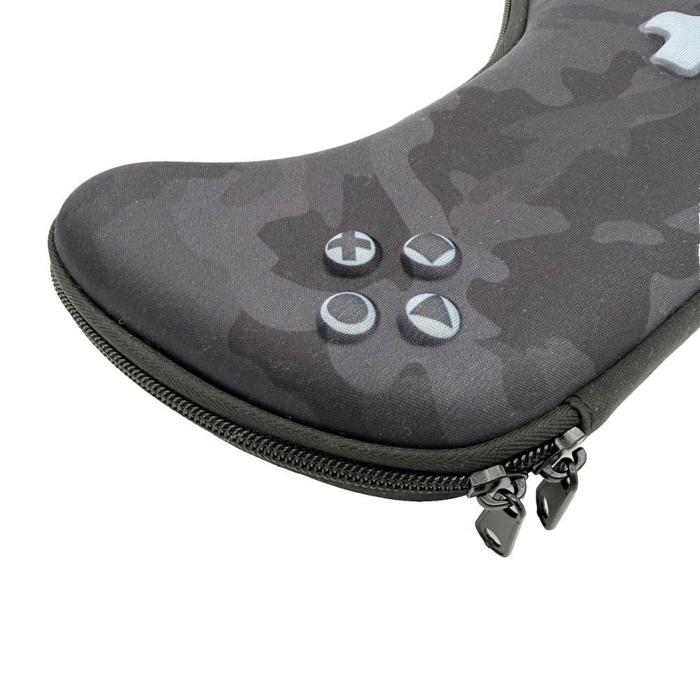 Lockermate Bostitch Grey Camo Controller Shaped Pencil Case Tech Pouch 2623A