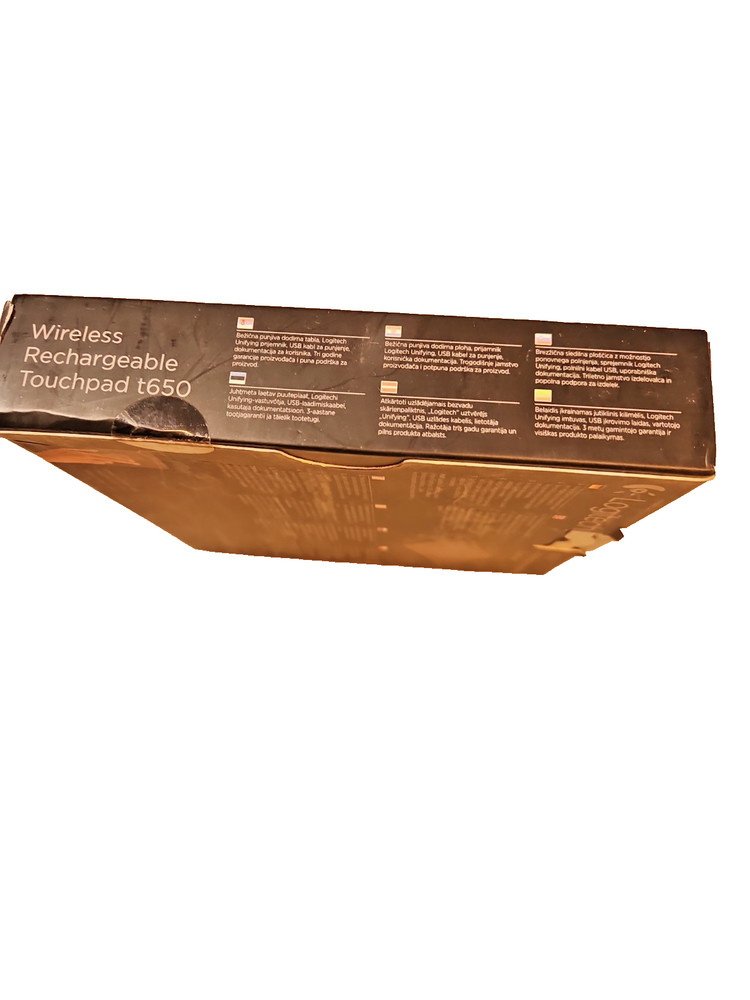 Logitech T650 Wireless Rechargeable Touchpad Mouse Excellent Condition