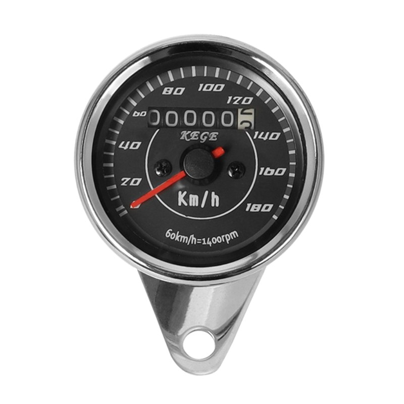 Universal Motorcycle Mileage Meter Compact Design Multiple Information Display