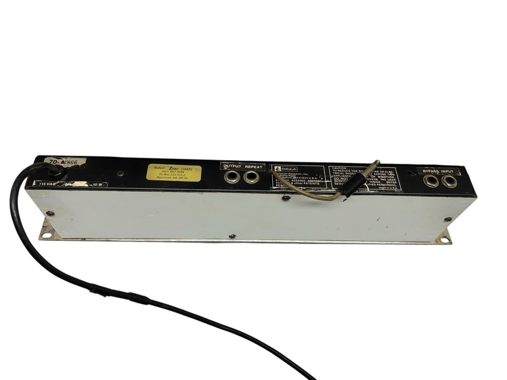 Vintage Deltalab Effectron JR-700 Digital Delay Flange Echo Rack Mount-MODIFIED