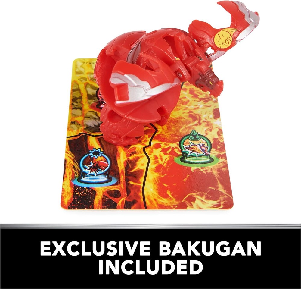 Bakugan Training Set with Titanium Dragonoid, Dragon Clan Themed, Multi
