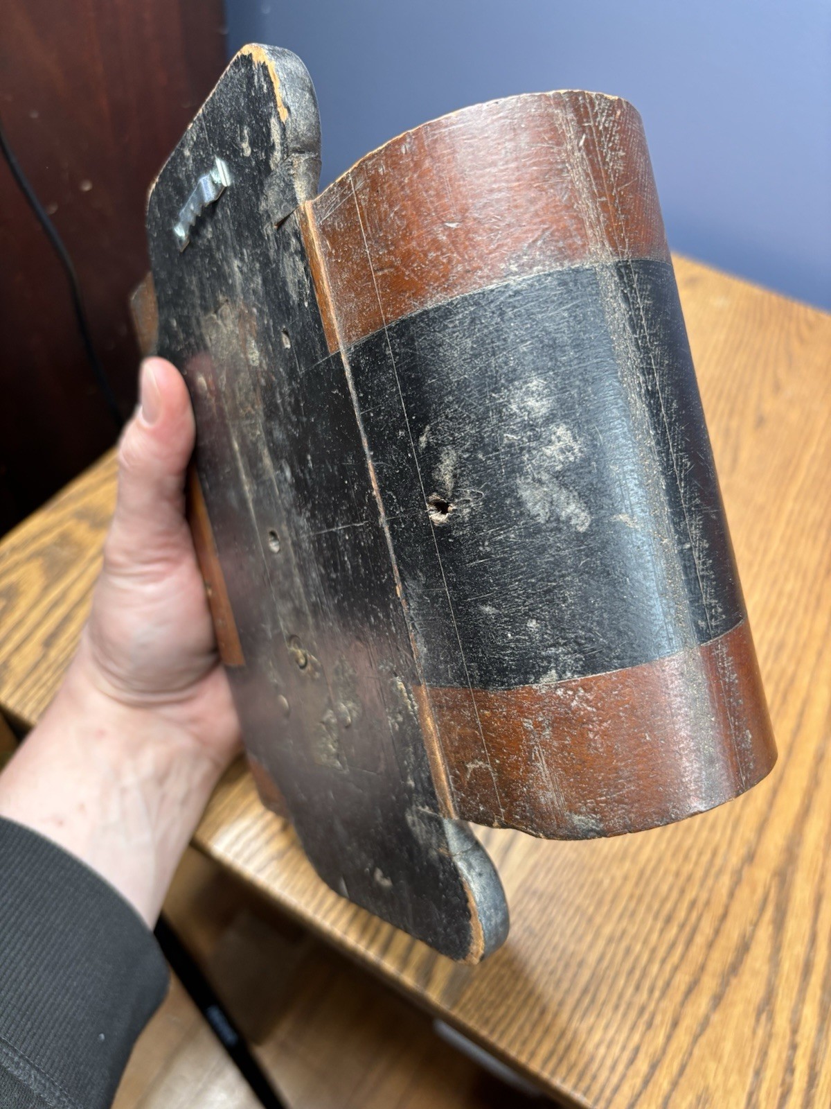 Vintage Industrial Bethlehem Steel Wood Sand Forms For Tool Parts Form Art Mold