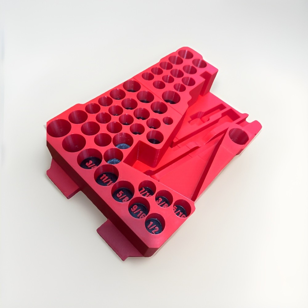 Milwaukee PACKOUT Insert – M12 Stubby Impact For Quinn 43pc 3/8″ Socket Set