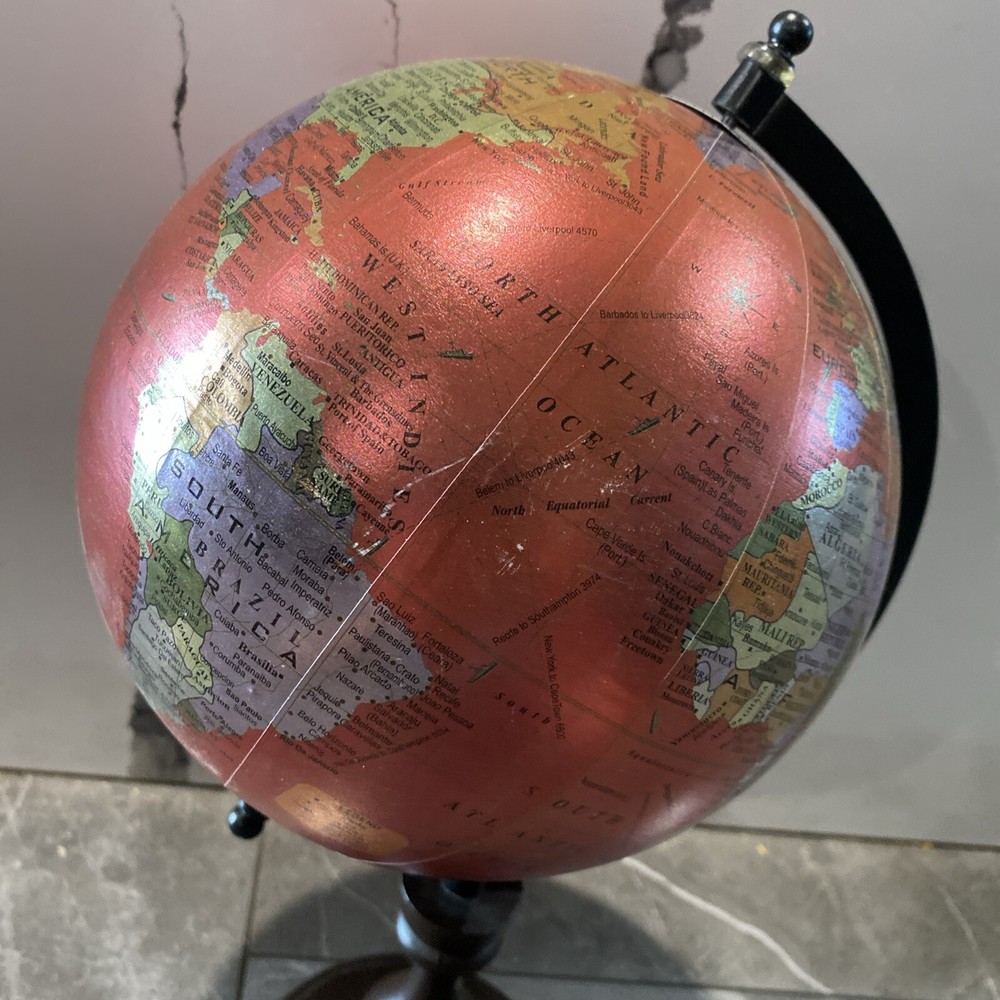 World Globe 16” Tall