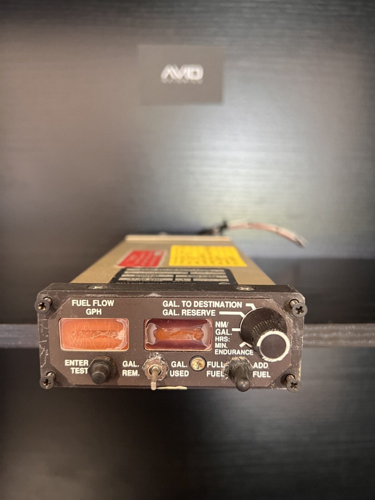 SHADIN FUEL FLOW INDICATOR P/N: 912041TD