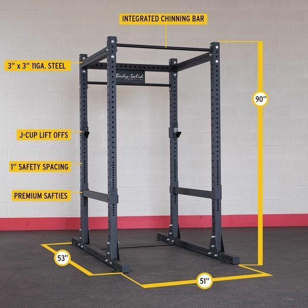 Body-Solid SPR1000 Commercial Power Rack (New)