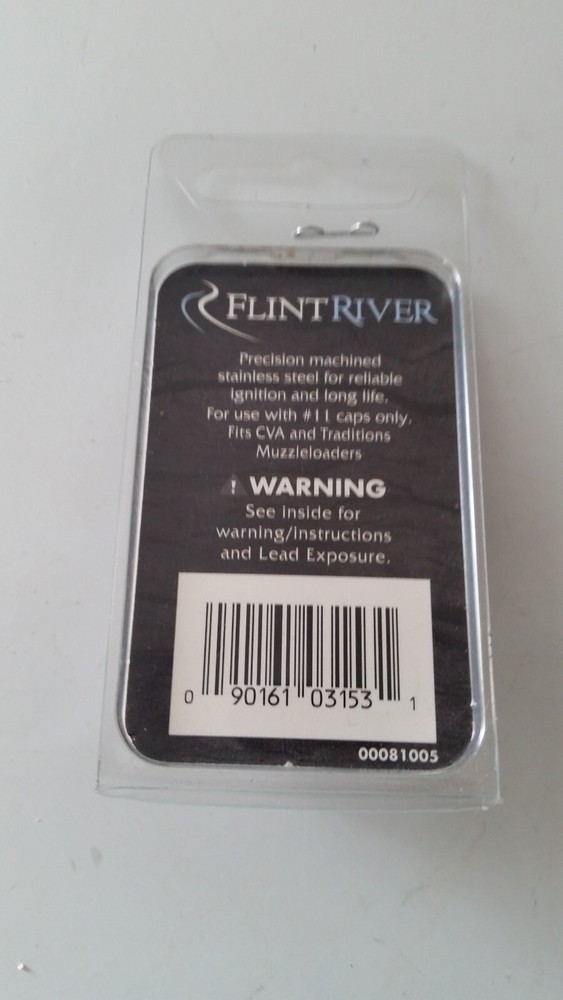 Flint River #7264 Standard #11 Nipple For CVA & Traditions Muzzleloaders