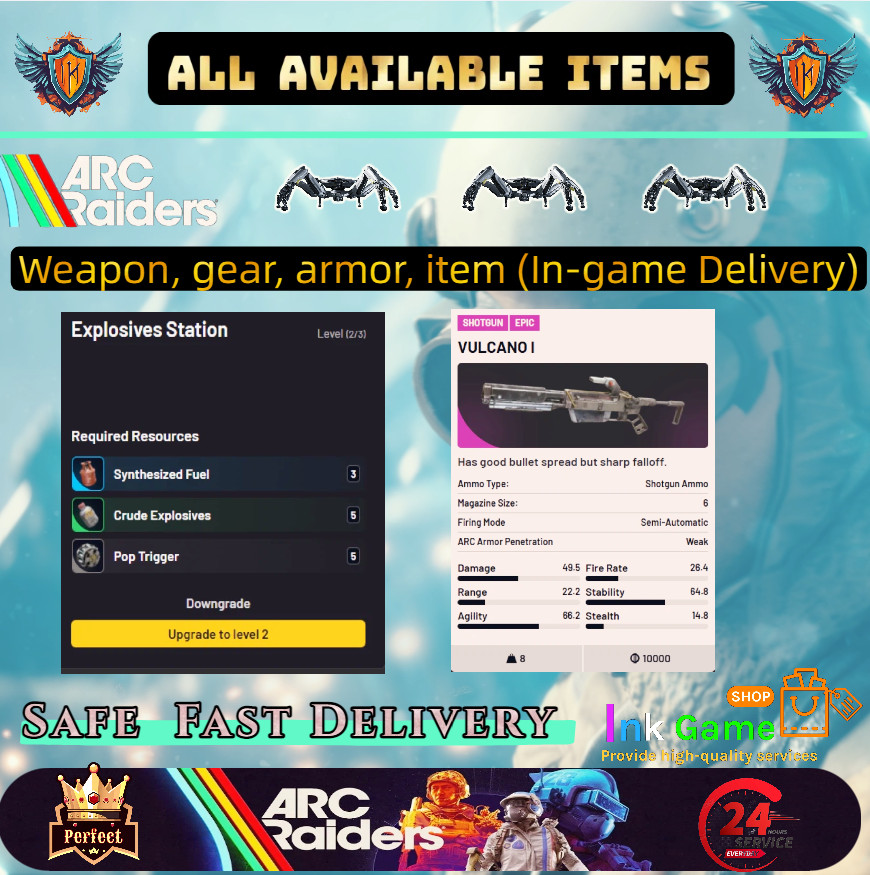 🔥 ARC RAIDERS ✨ Customized Item Payment