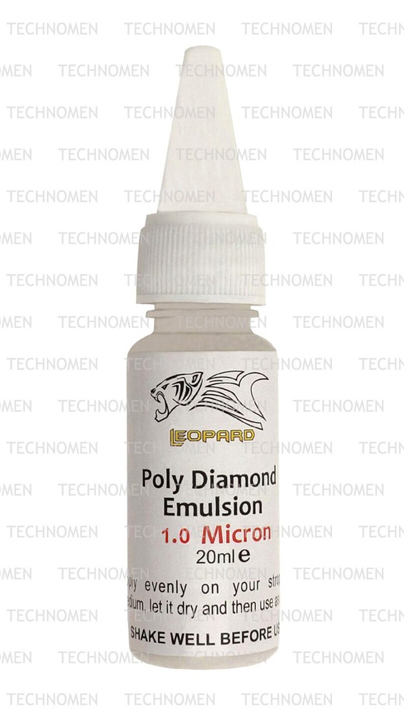 1.0 Micron POLY DIAMOND ABRASIVE EMULSION STROP STROPPING SHARPENING HONING