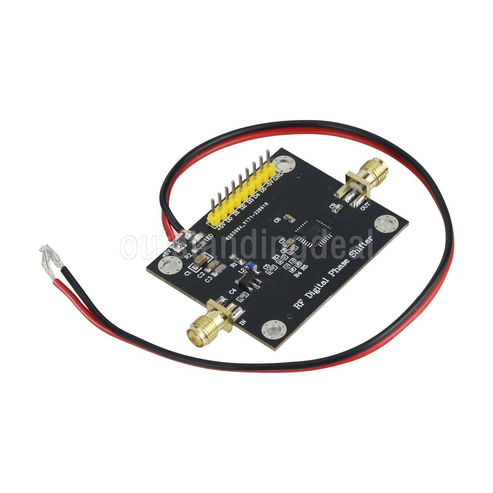 3-6GHz RF Digital Phase Shifter 6Bit Microwave Phase Shift Module SMA Connector#