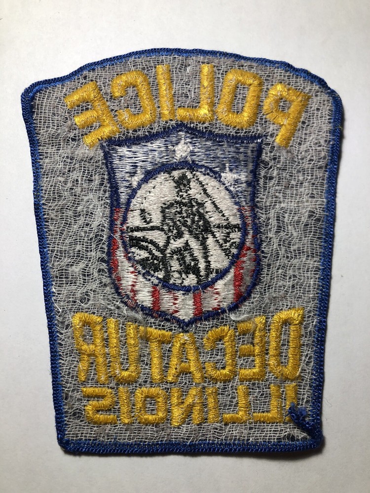 Decatur Illinois Police Patch