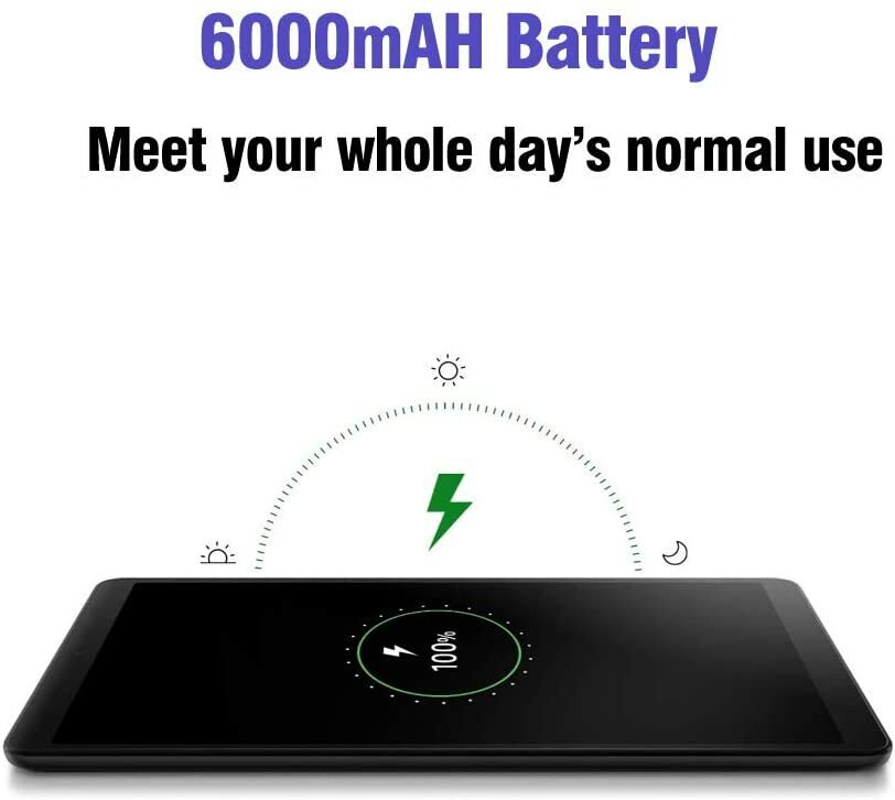 Tablet PC 10 inch Android 9,Tablet 6GB RAM 64GB Storage Octa Black