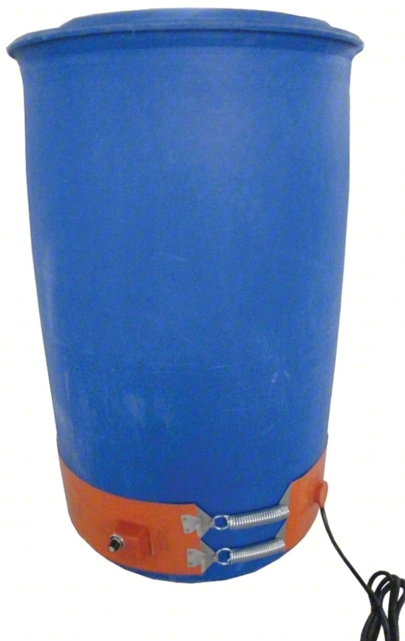Drum Heater: 115V AC, 300 W Watts, 50°F to 160°F, Drums, For 5 gal Drum Capacity