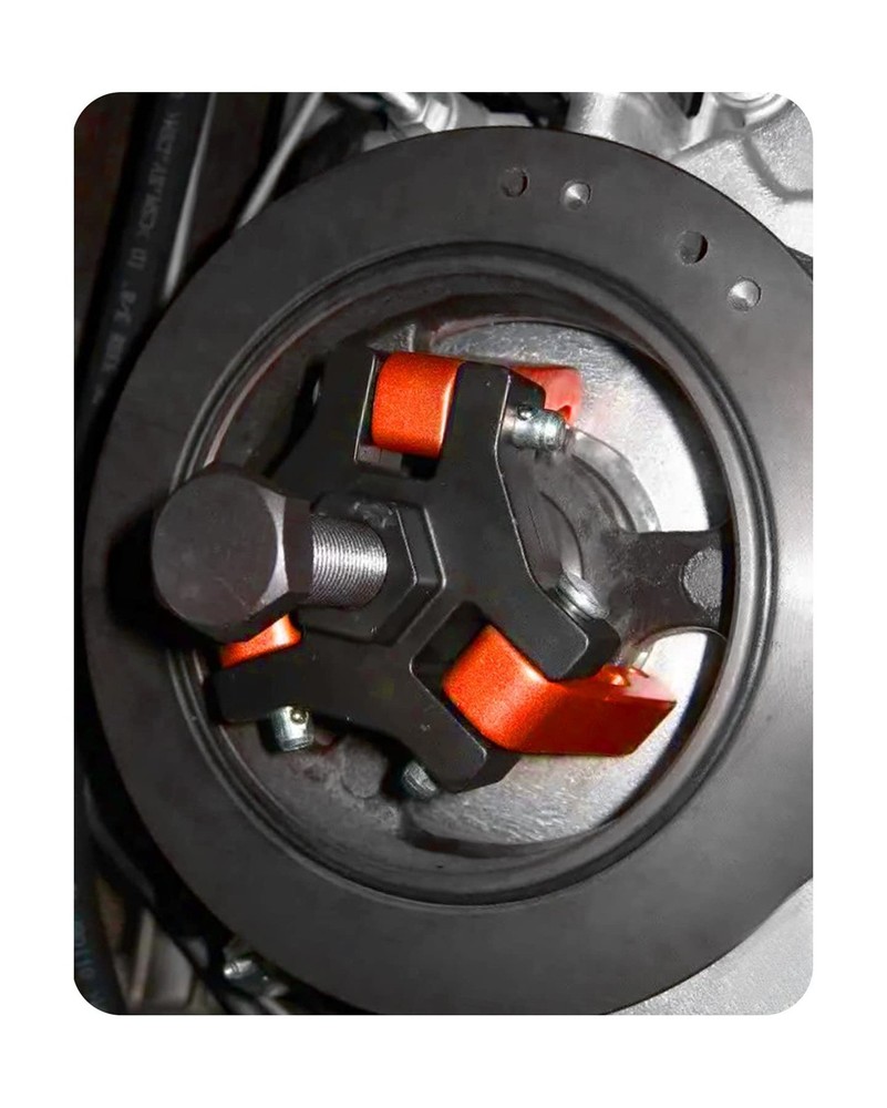 AutoWanderer Tool Harmonic Balancer Puller with Adjustable 3-Ja... FAST USA SHIP