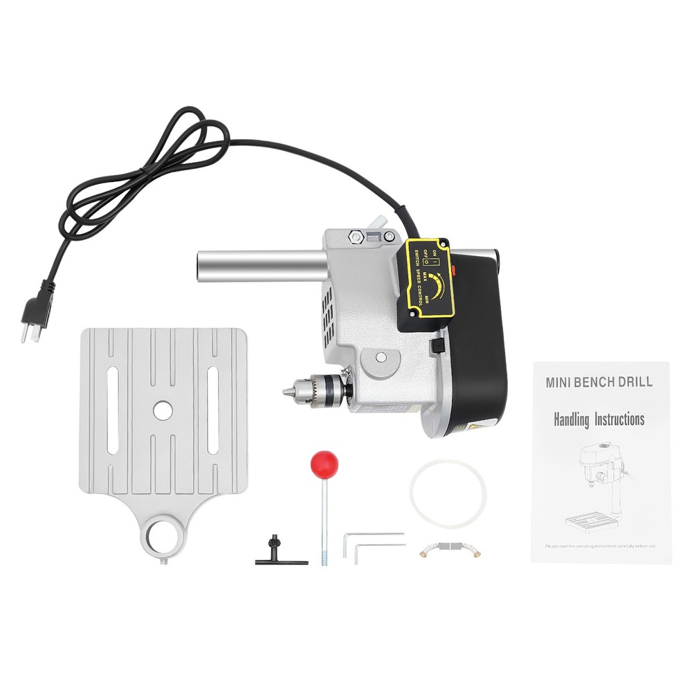Electric Worktable Corded Portable Mini Drill Press Bench Drilling Machine
