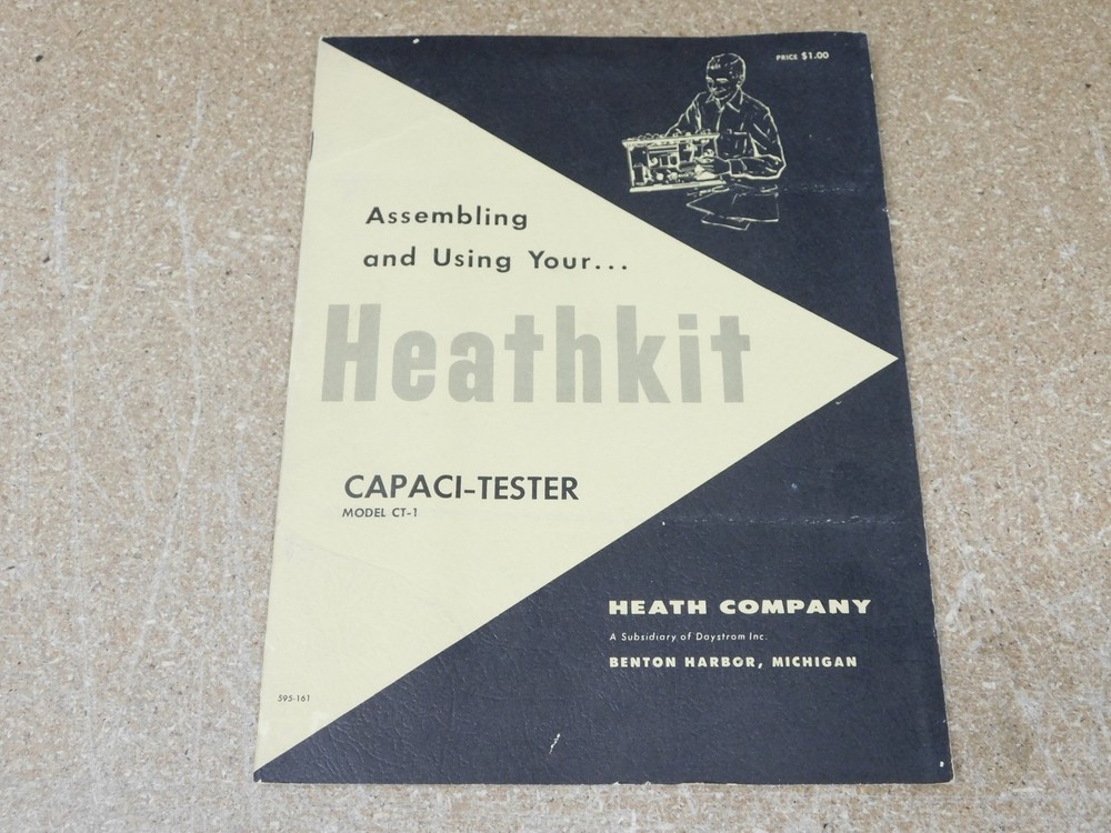 Heathkit Capaci-Tester User Manual + Schematics (original)