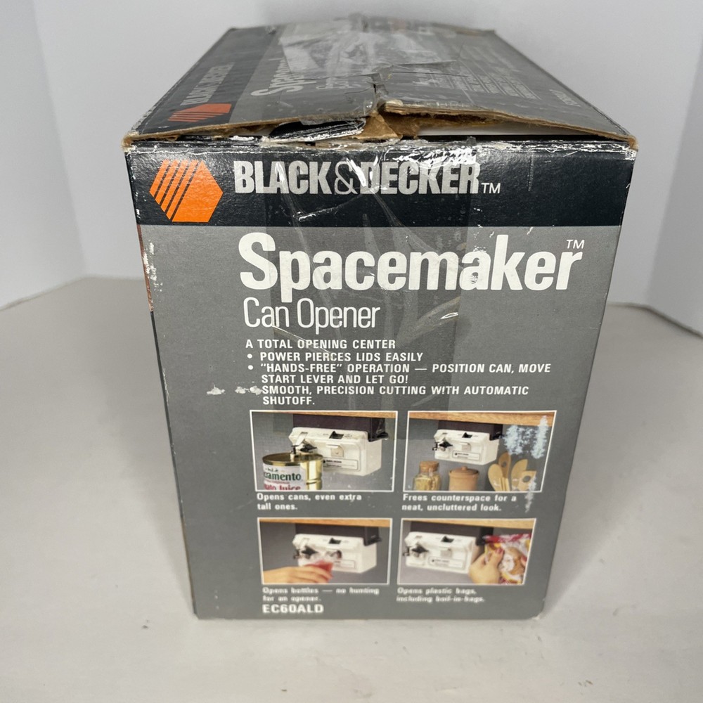 Black & Decker EC-60ALD Spacemaker Can Opener Mounting Bracket RV Camper Kitchen