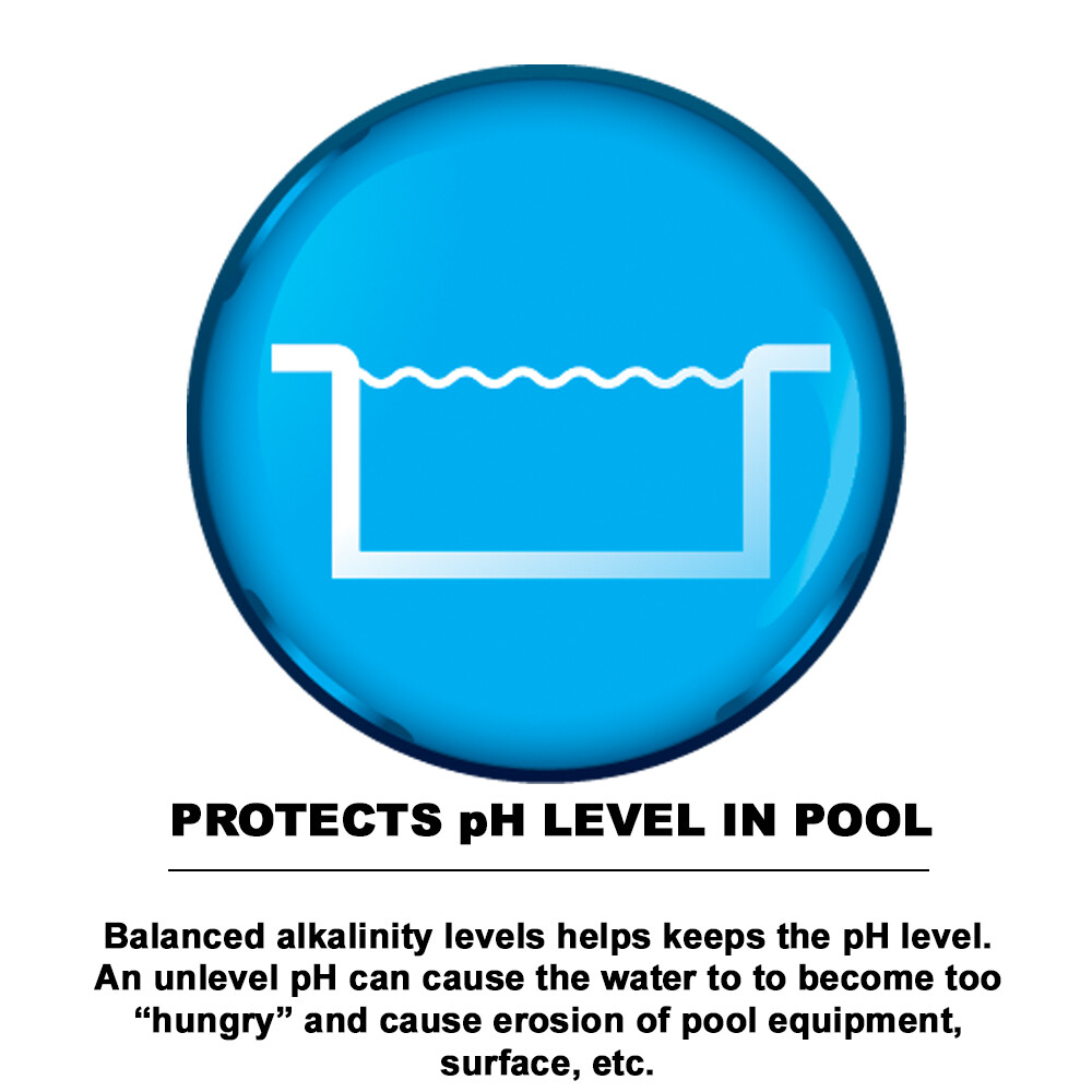 Puri Tech 20lb Total Alkalinity Increaser Sodium Bicarbonate for Swimming Pools