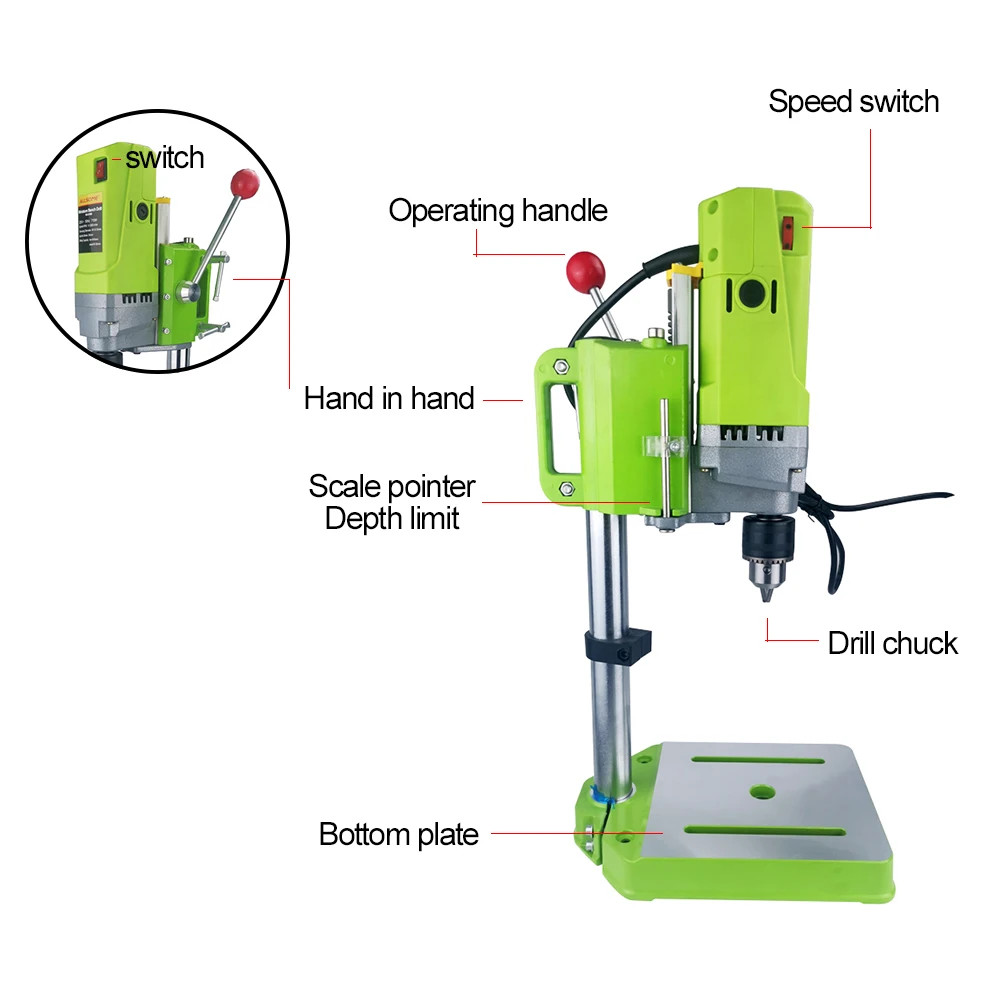 BG-5156E 710W Drill Press Drilling Machine