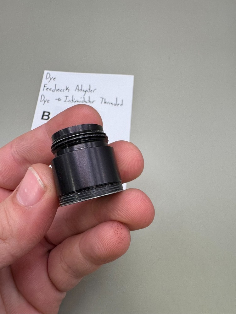 Dye Feedneck Adapter Dye- Intimidator Threaded