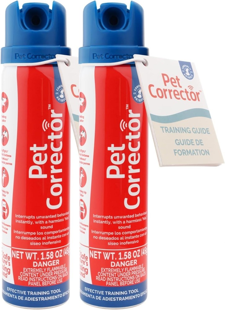 Dog Training Spray 2-Pack - Stop Barking, Jumping Up