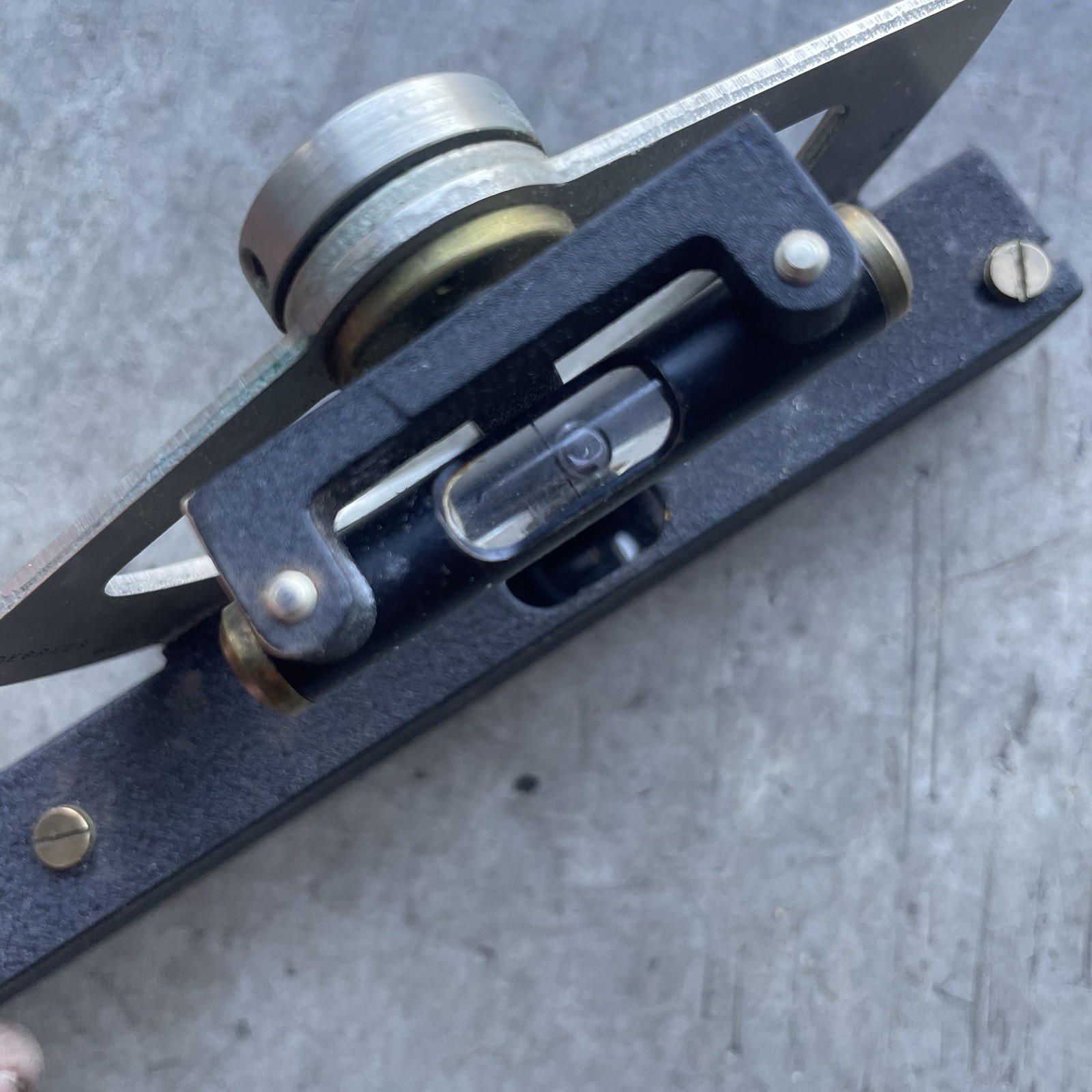 Vintage Keuffel & Esser (K&E) Abney Level Clinometer –With Original Leather Case