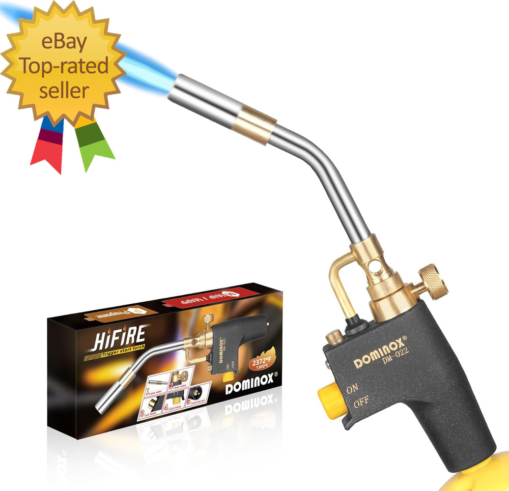 Propane Torch Head High Intensity Torch Head Trigger Start Gas Torch Map Gas