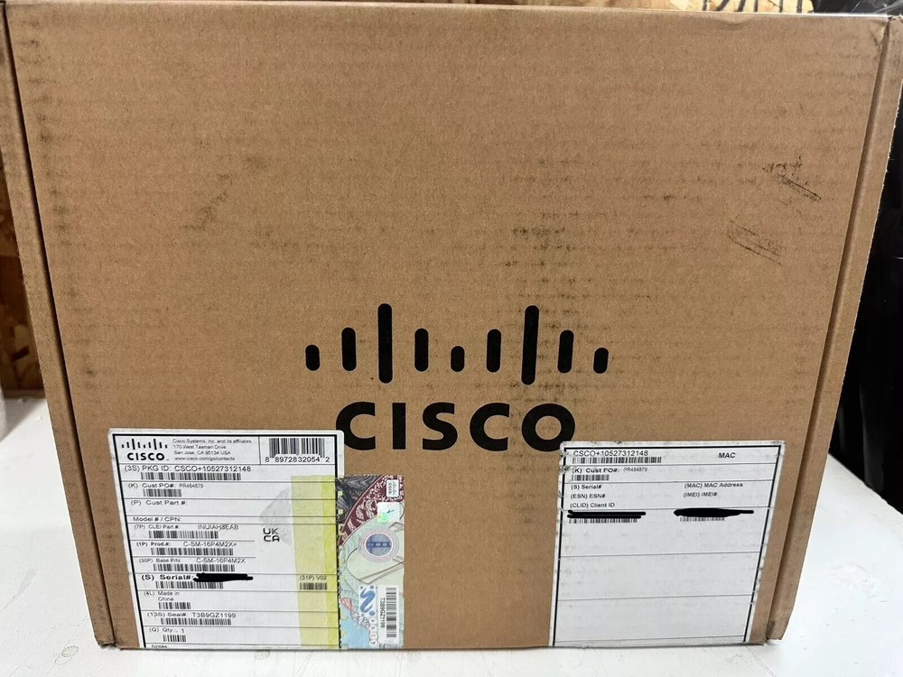 Cisco Catalyst C-SM-16P4M2X 8300 Series Edge Platform Switch Module