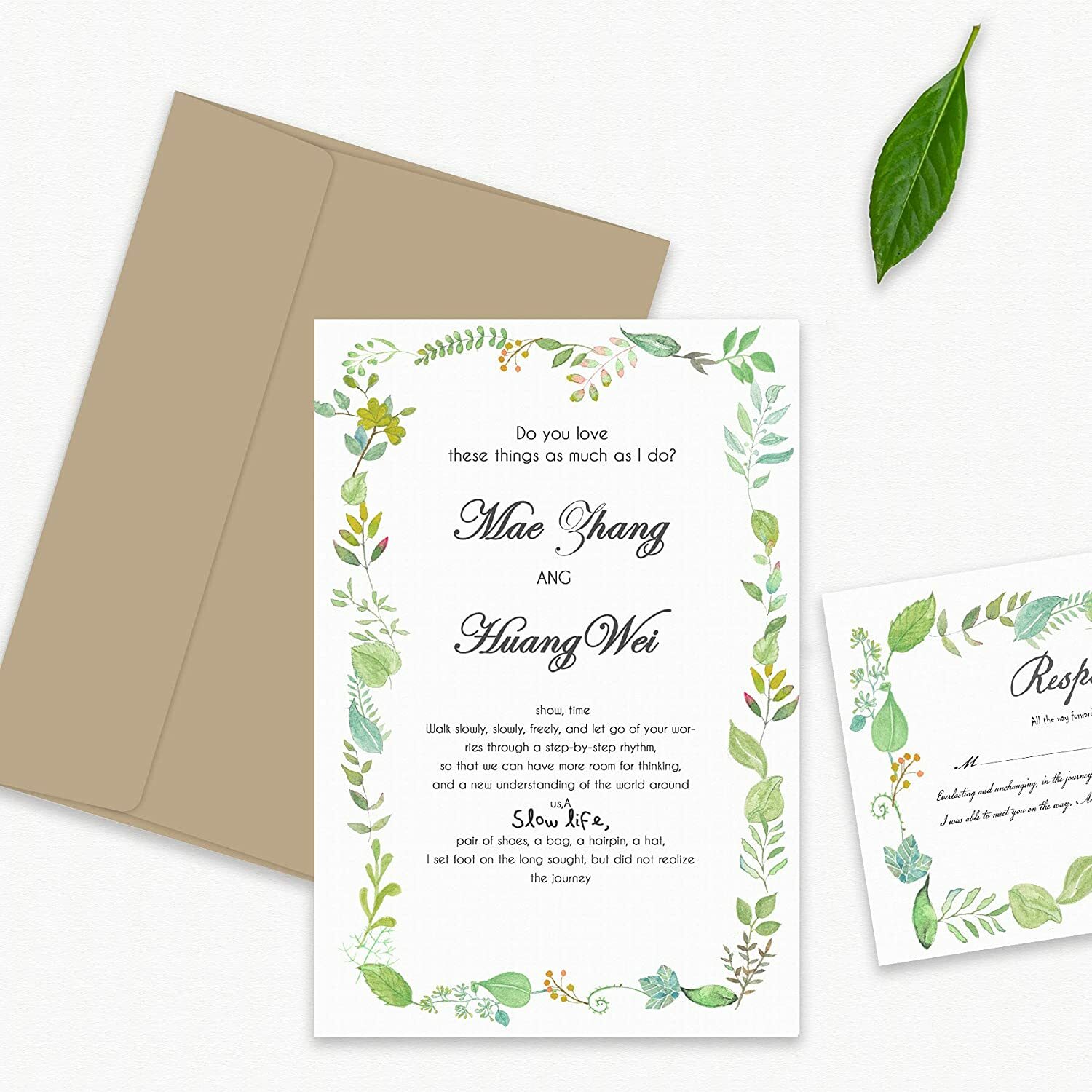 Brown Kraft Envelopes 5x7 A7 5.25x7.25 Self Seal Invitation Envelope 50PK 115g