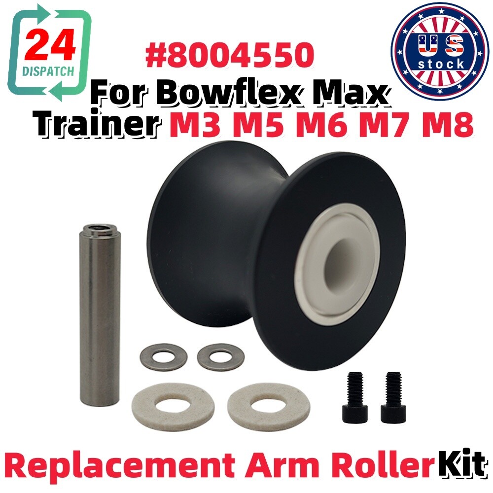 US For Bowflex Max Trainer M3 M5 Wheel Replacement Arm Roller 8004550 M6 M7 M8