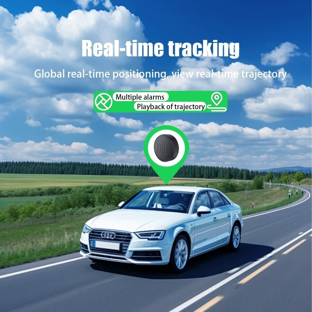 Time GPS Tracker-Mini GPS Car Tracker Magnetic Device Wireless Universal Real