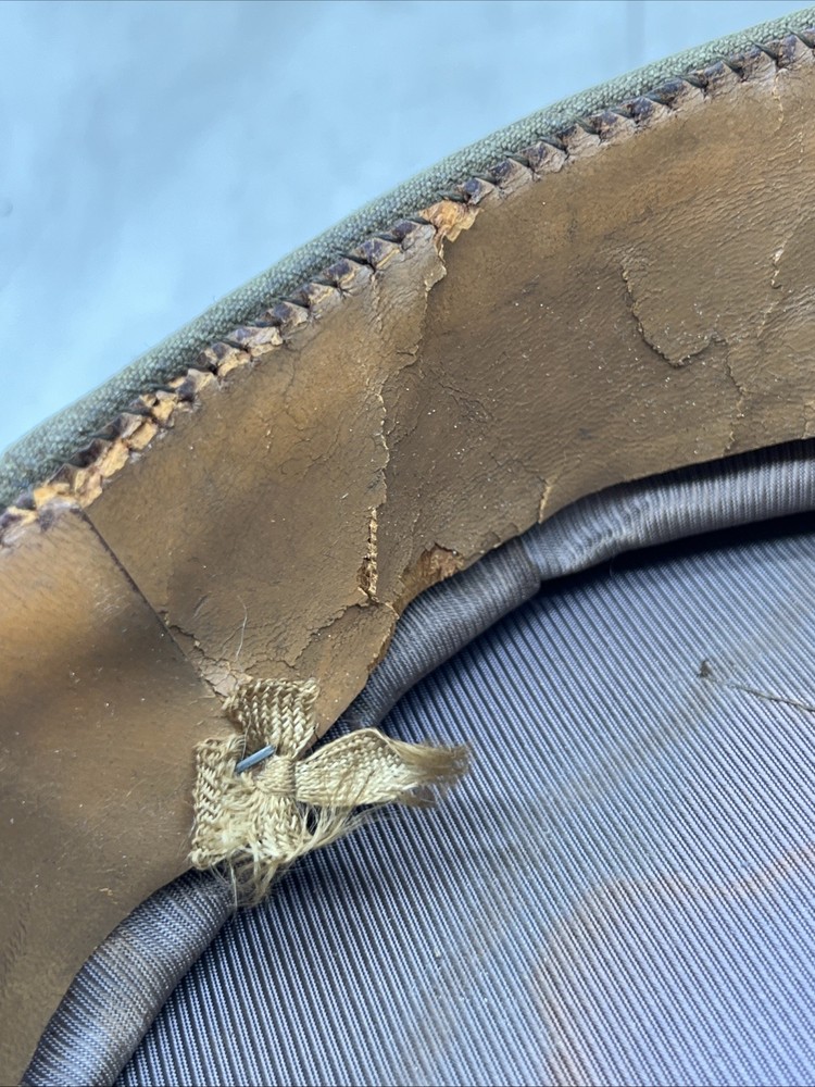WW2 US Army Enlisted Men’s OD Visor Hat (RF