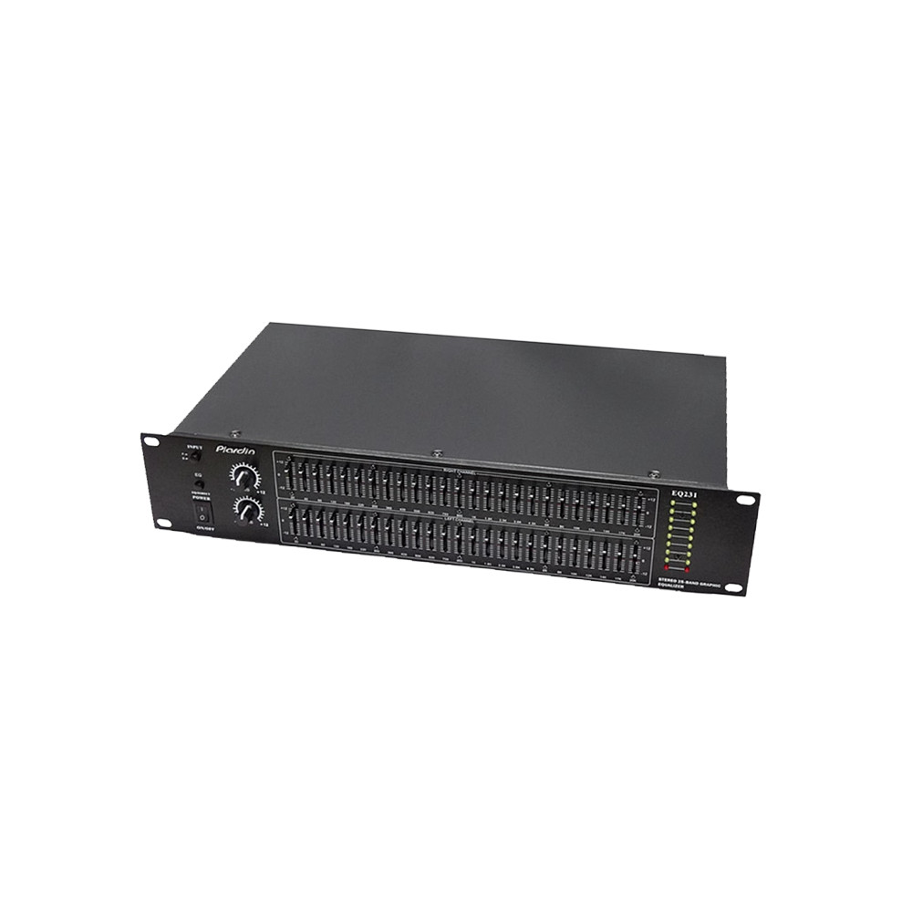 EQ231 Dual 25-Band Stereo EQ Graphic Equalizer Hifi Bluetooth Equalizer 220V