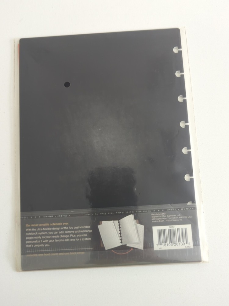 ARC Poly Cover Set 5005 Customizable Notebook System STOP DREAMING START Doing