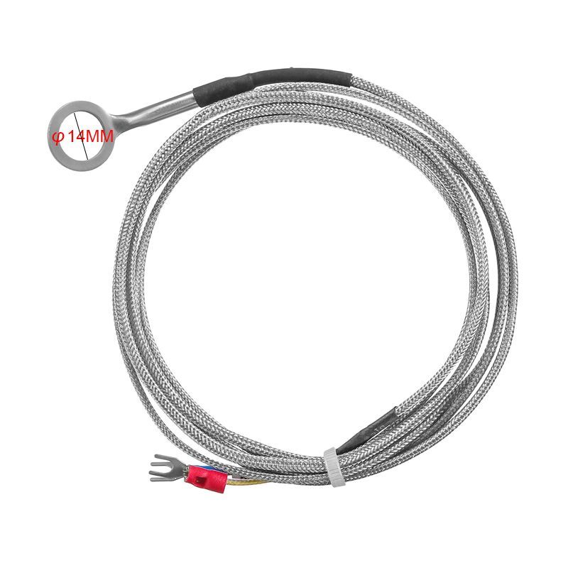 14mm Hole Ring Head Washer Thermocouple High Temperature K Type Sensor Probe