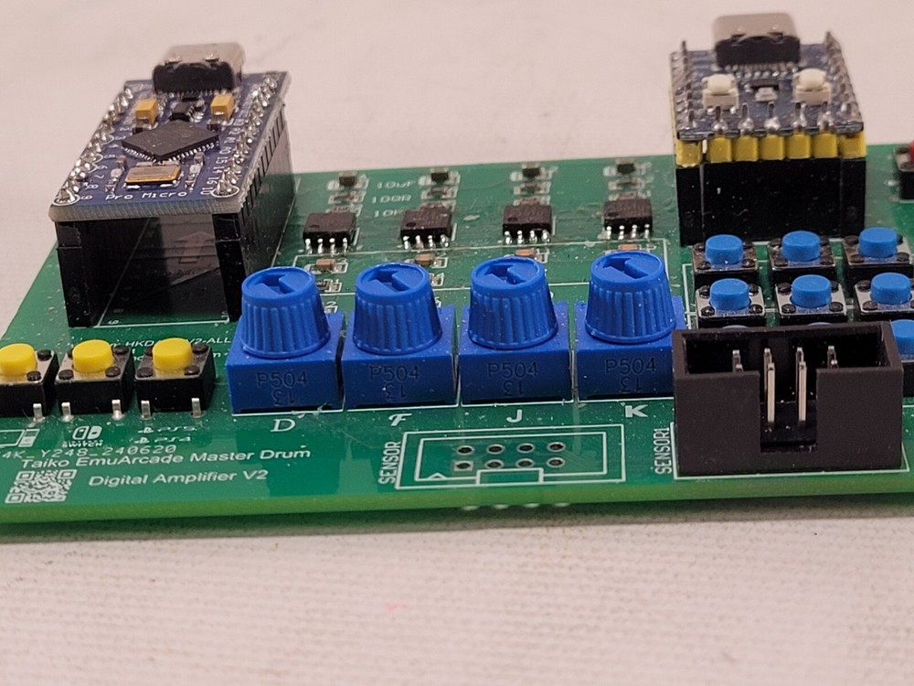 Taiko EmuArcade Master Drum Digital Amplifier V2 Version Board HKDAMPV2-ALL