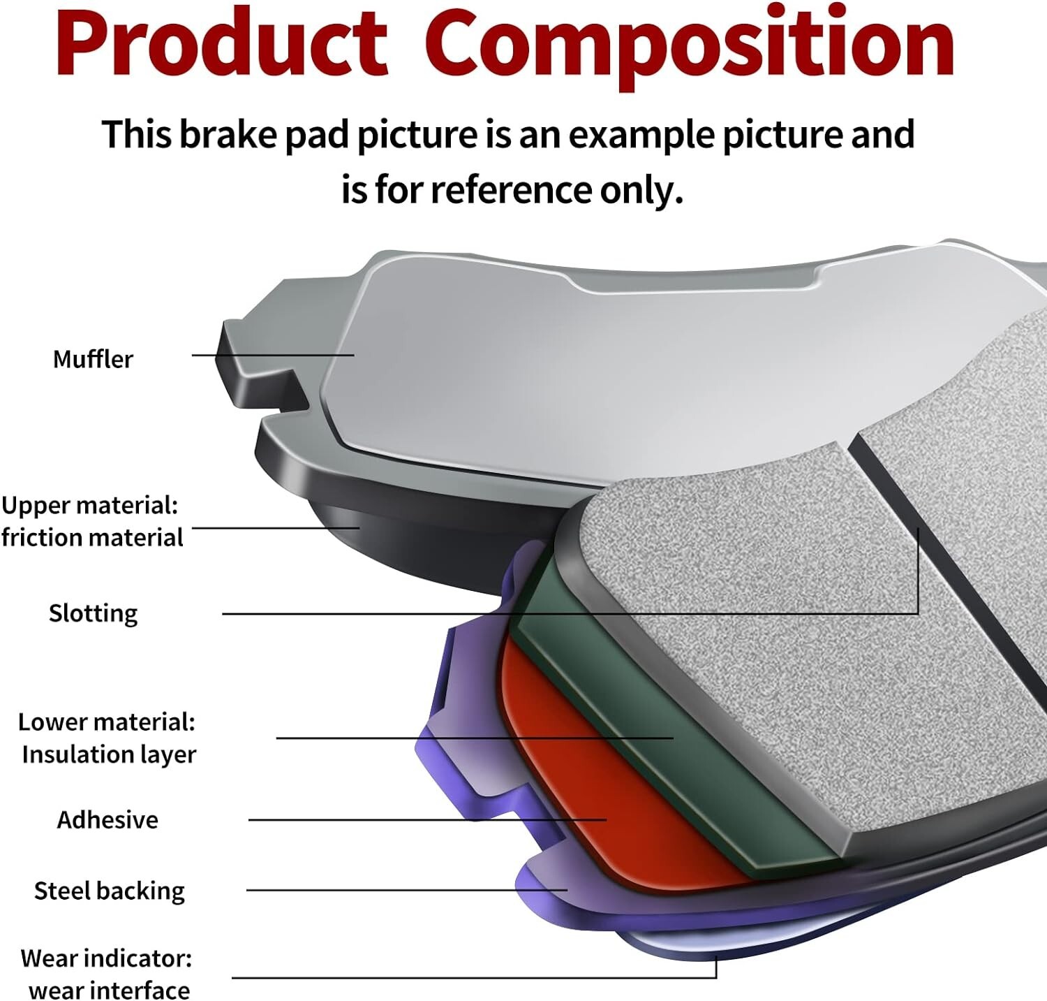 Front & Rear Sintered Brake Pads For Polaris Ranger XP 900 Severe Duty 2013-2019