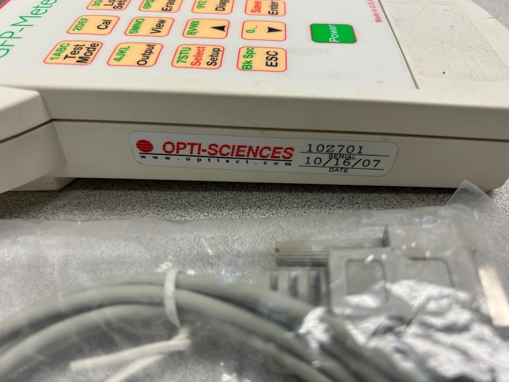 Opti-Sciences GFP-meter with optical cable