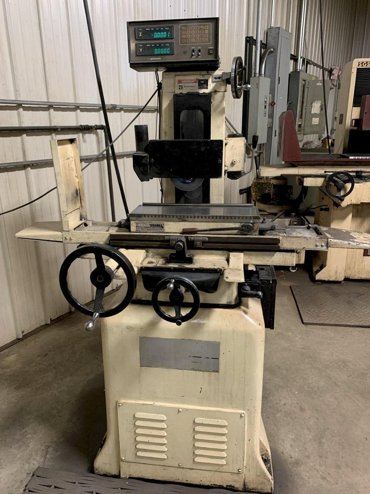 Boyar-Schultz "Challenger" HR618 Roller Way Hand Feed Surface Grinder, S/N C-366
