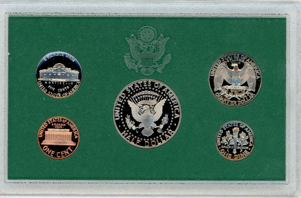 1997 US Proof Set VIRTUALLY SPOT, TONING, HAZE FREE PQ