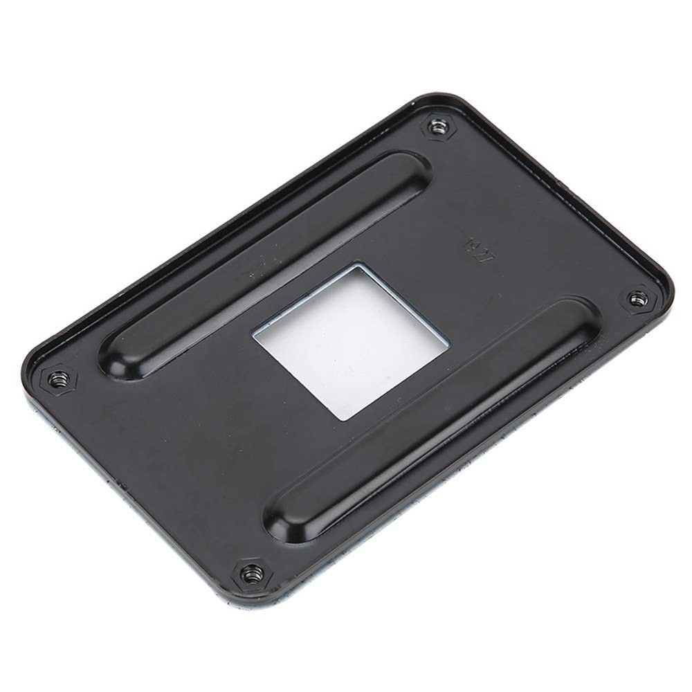 AM4 Backplane, CPU Heatsink Bracket Backplane Backplate Back Sheet Iron Black