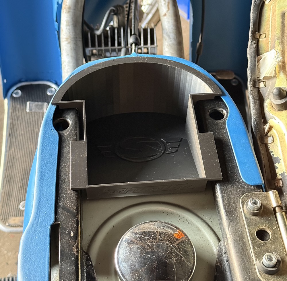 Simson Schwalbe KR51 Tool Box/Tool Compartment/Trunk Under Bench