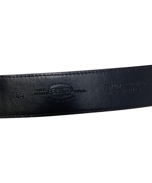 PIZZA STEFANO Leather belts black